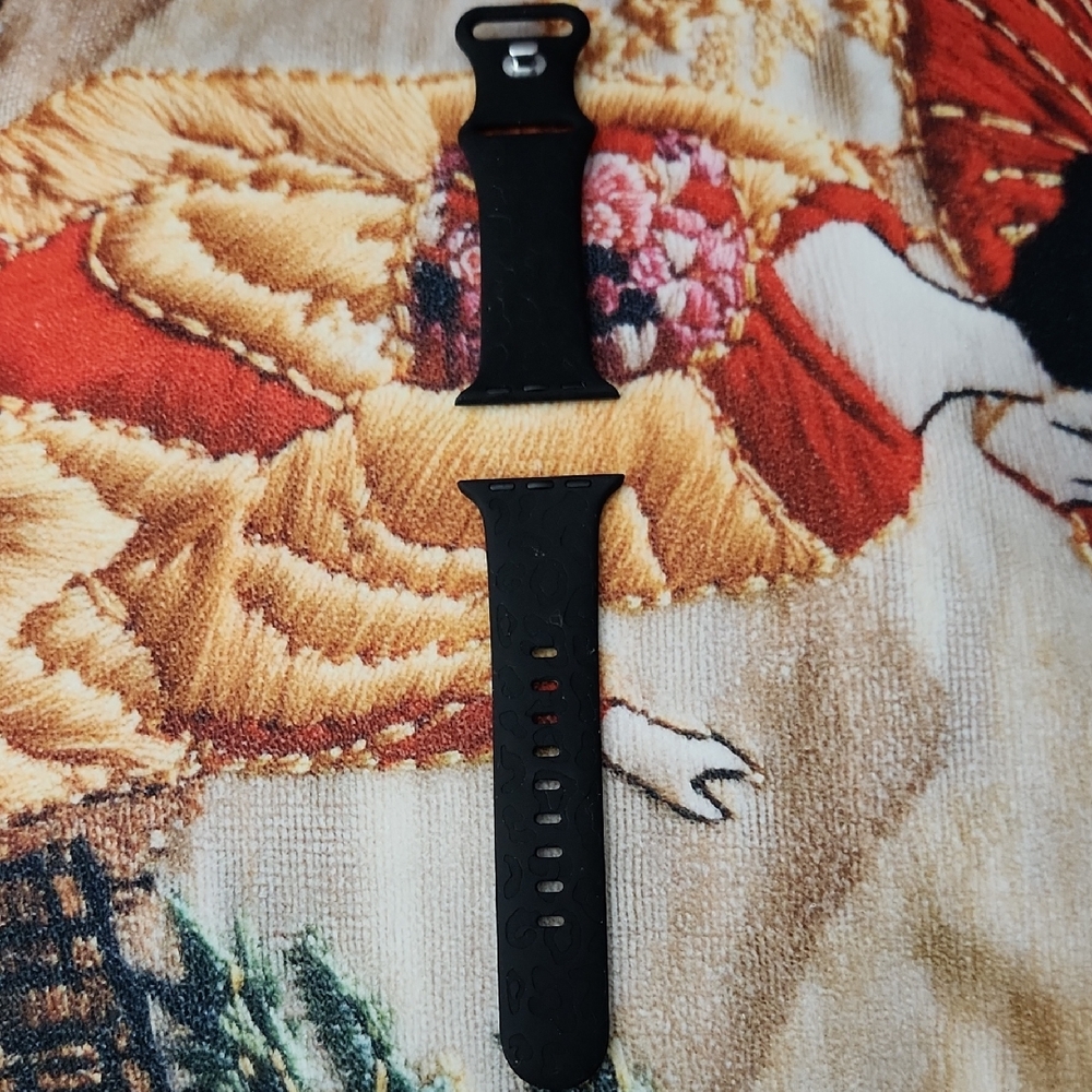 Elegant Black Women's Watch Strap